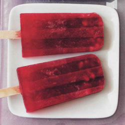 Recette du popsicle à la grenade et à l’hibiscus