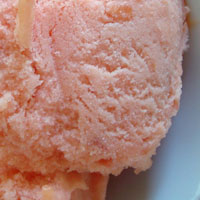 Recette sorbet nectarine amande