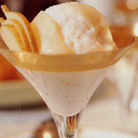 Recette sorbet de poires au champagne