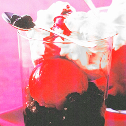 Recette coupe sundae cassis