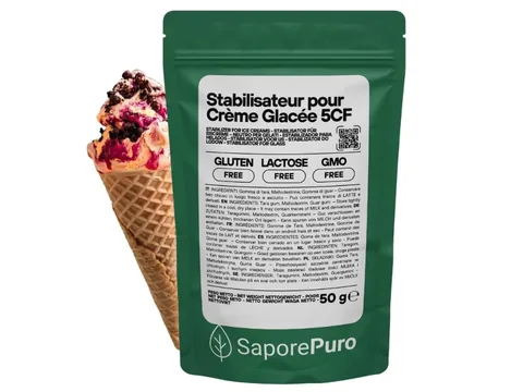 Stabilisateur pour crème glacée en sachet