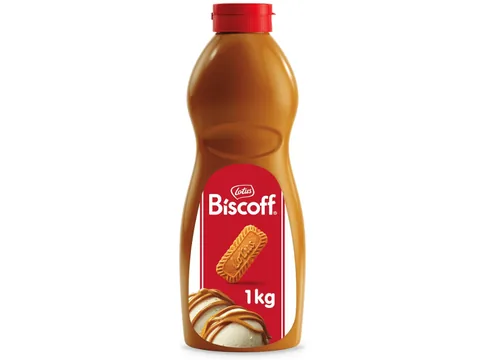Sauce topping Biscoff en flacon squeeze
