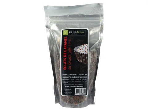 Éclats de caramel croquant