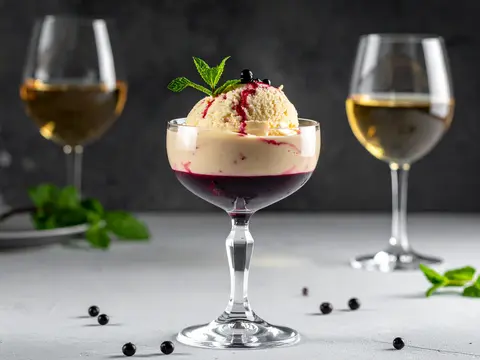 Coupe Glacée au Muscat d'Alsace