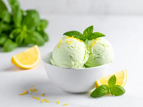 Gelato Citron & Basilic