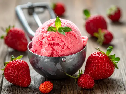 Gelato alla Fragola