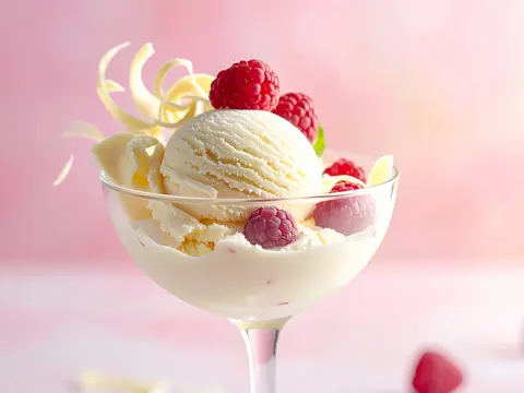 Glace Chocolat Blanc