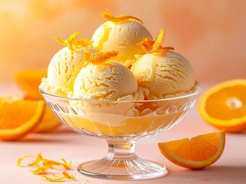 Glace à la Liqueur d'Orange