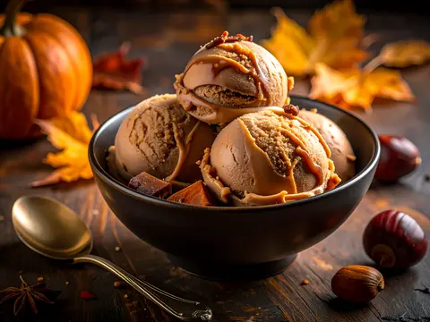 Glace aux Marrons Glacés