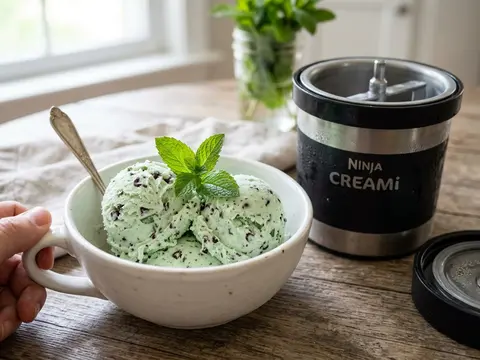 Glace Menthe Chocolat