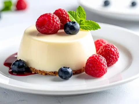 Parfait Glacé au Chocolat Blanc