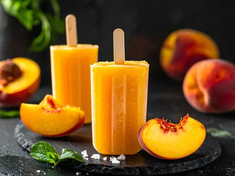 Popsicle Pêche et Bourbon