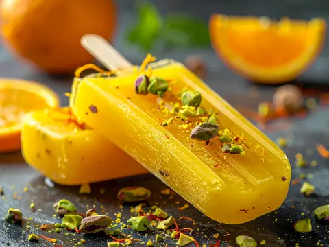 Popsicle Pistache et Safran