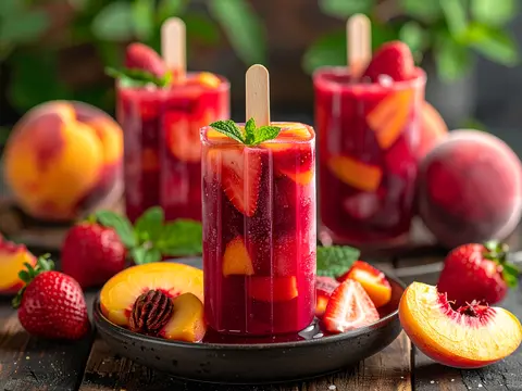 Popsicle Sangria Pêche