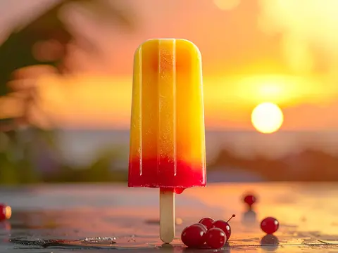 Popsicle Tequila Sunrise