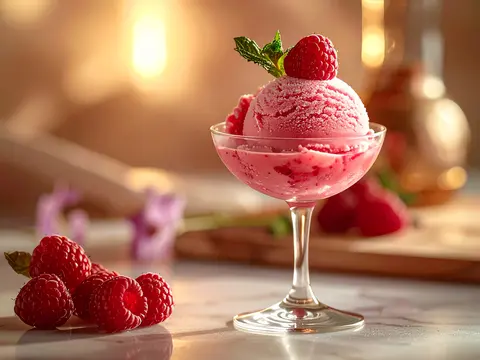 Sorbet Framboise Grand Marnier