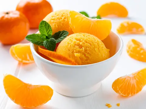 Sorbet à la Mandarine