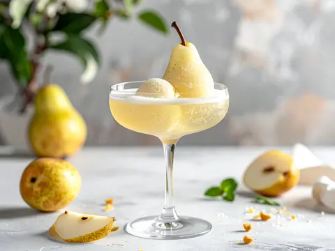 Sorbet de Poires au Champagne