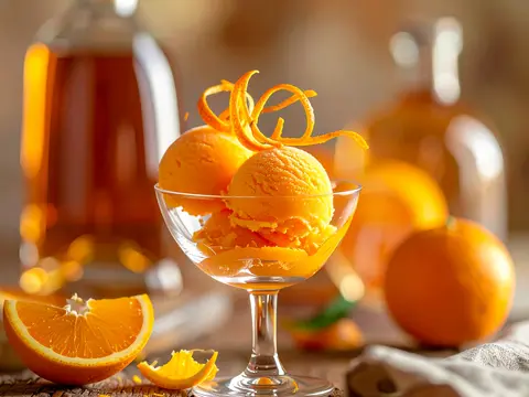 Sorbet à l'Orange