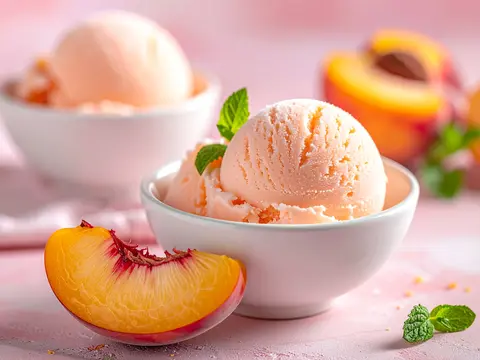 Sorbet à la Pêche