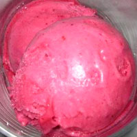 Recette sorbet à la fraise